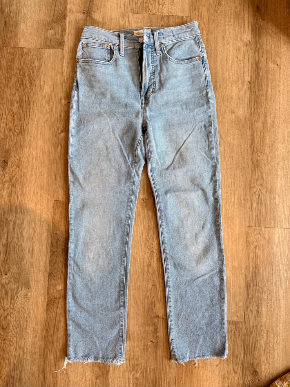 Light wash Women’s Madewell the perfect vintage size 25